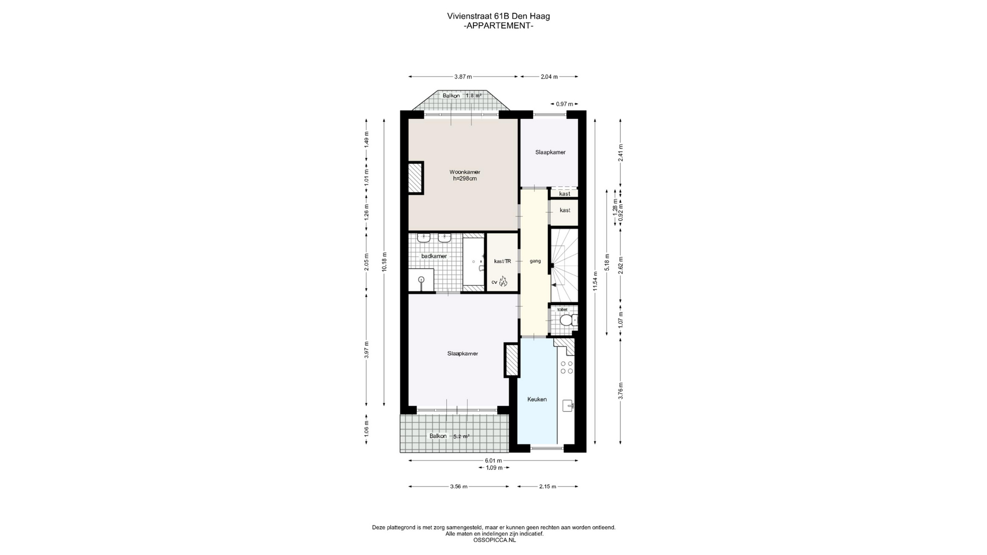Inmeten en plattegronden voor makelaars volgens NEN 2580