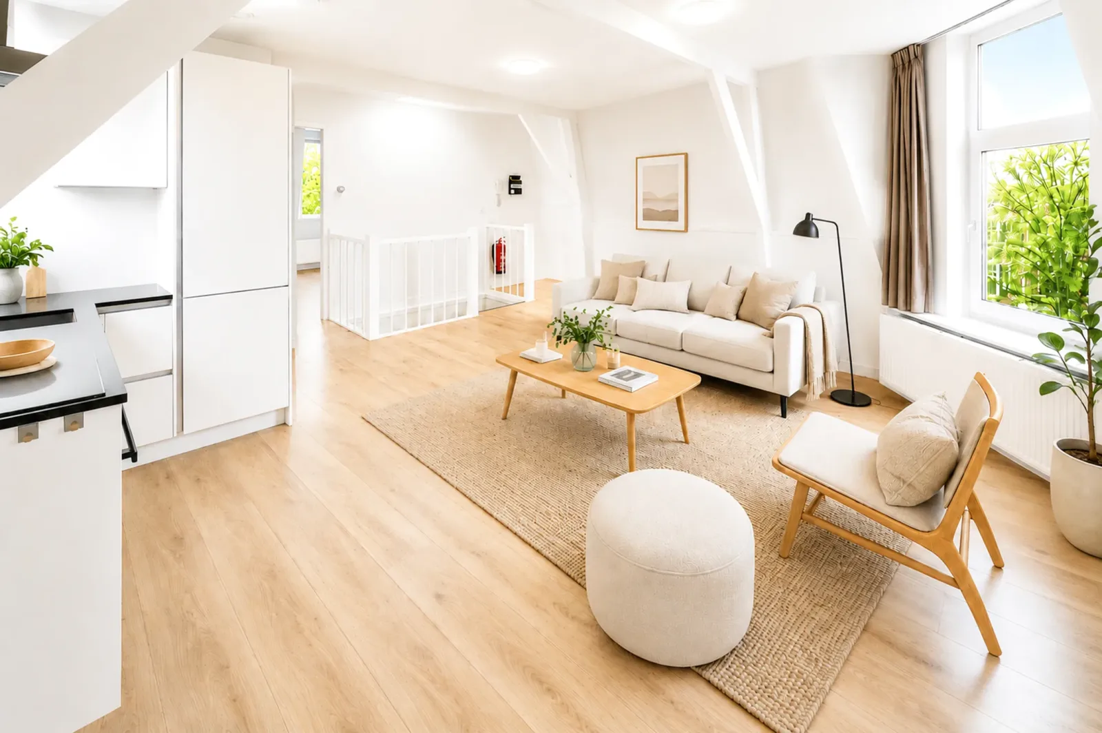 Vastgoedfotografie Boreelstraat – hoekappartement in het Statenkwartier, Den Haag